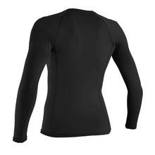 Load image into Gallery viewer, ONEILL WOMENS BASIC SKINS LONG SLEEVE RASH GUARD BLACK
