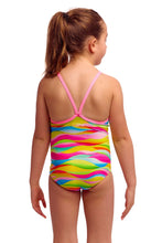 Load image into Gallery viewer, FUNKITA GIRLS MAYBE WAVY SINGE STRAP ONE PIECE SWIMSUIT
