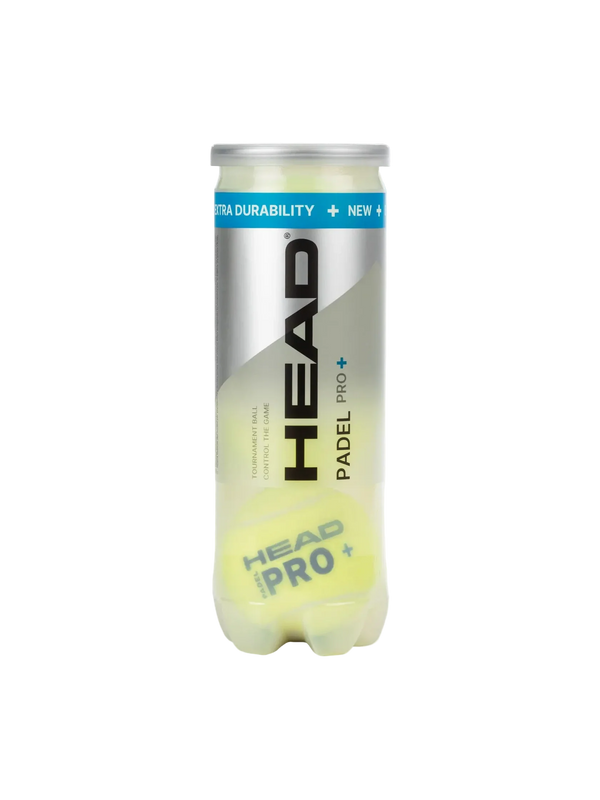 HEAD PRO PADEL+ BALLS 3 PACK