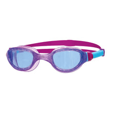 Load image into Gallery viewer, ZOGGS PHANTOM 2.0 GOGGLES JUNIOR PURPLE/BLUE
