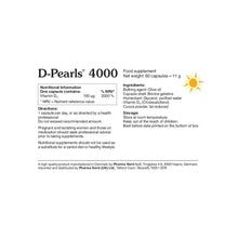 Load image into Gallery viewer, PHARMA NORD VITAMIN-D PEARLS 4000 X60
