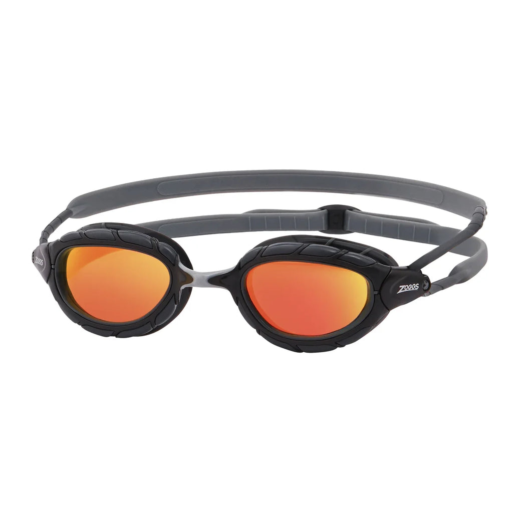 ZOGGS PREDATOR TITANIUM GOGGLES BLACK/MIRROR