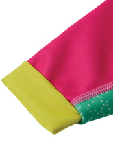 Load image into Gallery viewer, ZOGGS BABY GIRLS RAINBOW FLEECE LINED FULL BODY JUMPSUIT MAGENTA
