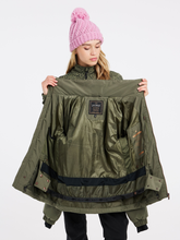 Load image into Gallery viewer, PROTEST WOMENS PRTARTSSU SNOWSKI PUFFER JACKET BOTANIC GREEN
