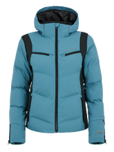 Load image into Gallery viewer, PROTEST WOMENS PRTIKU SNOWSKI PUFFER JACKET JEWEL BLUE
