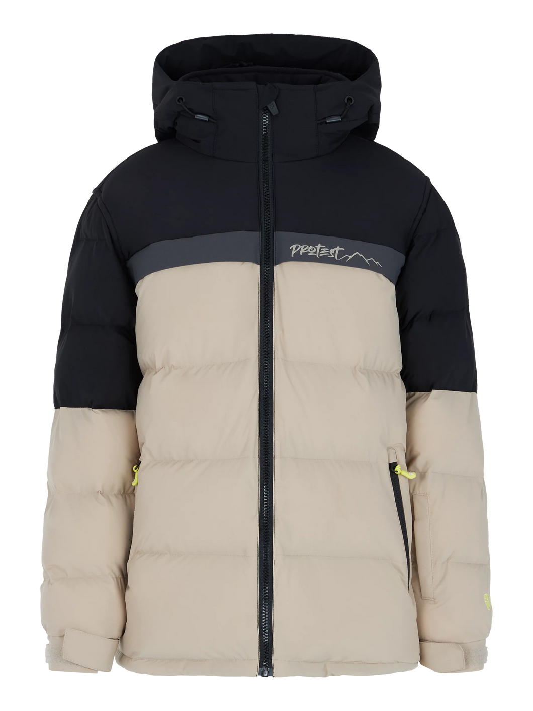 PROTEST BOYS PRTMACK  SKI JACKET BAMBOO BEIGE