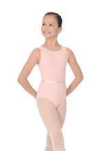 Load image into Gallery viewer, ROCH VALLEY COTTON JUNE SLEEVELESS EXAM LEOTARD PALE PINK SENIOR
