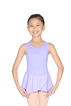 Load image into Gallery viewer, ROCH VALLEY RVMEDLEY SLEEVELESS LEOTARD WITH SKIRT LILAC
