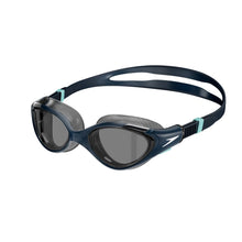Load image into Gallery viewer, SPEEDO BIOFUSE 2.0 WOMENS SWIMMING GOGGLES NAVY/TEAL
