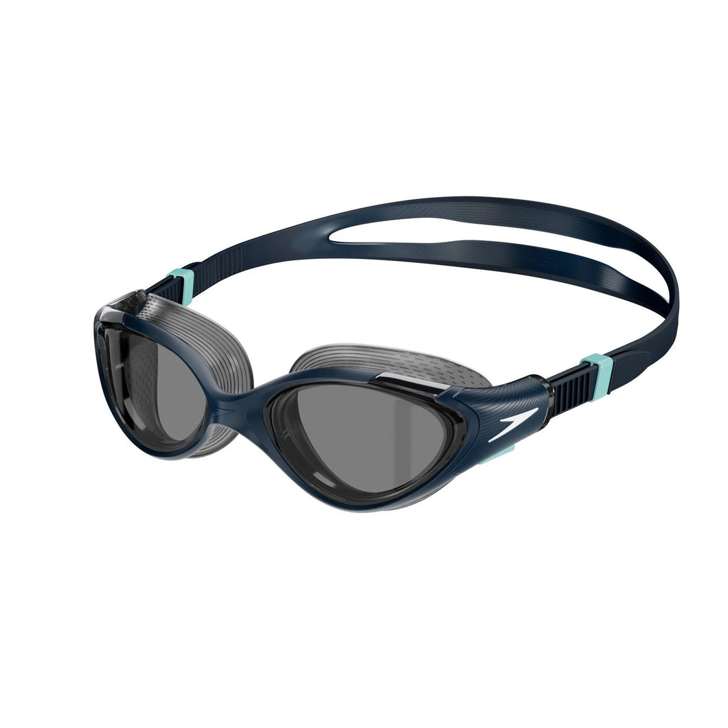 SPEEDO BIOFUSE 2.0 WOMENS SWIMMING GOGGLES NAVY/TEAL