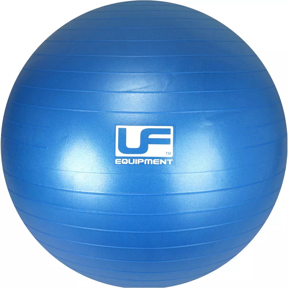 URBAN FIT 500KG BURST RESISTANT SWISS GYM BALL 65CM BLUE