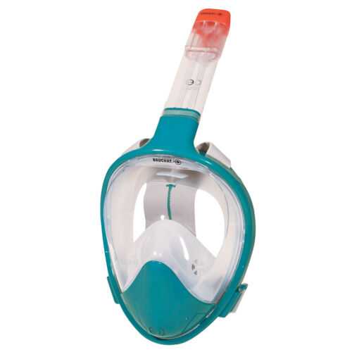BEUCHAT SMILE FULL FACE SNORKELLING MASK ATOLL BLUE L/XL