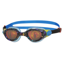 Load image into Gallery viewer, ZOGGS SEA DEMON JUNIOR SWIMMING GOGGLES DEMON EYE TINT GREENN/BLUE
