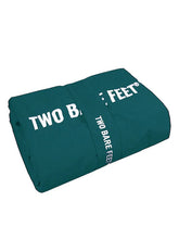 Load image into Gallery viewer, TWO BARE FEET SHERPA LINED WATERPROOF BLANKET GREEN XLARGE
