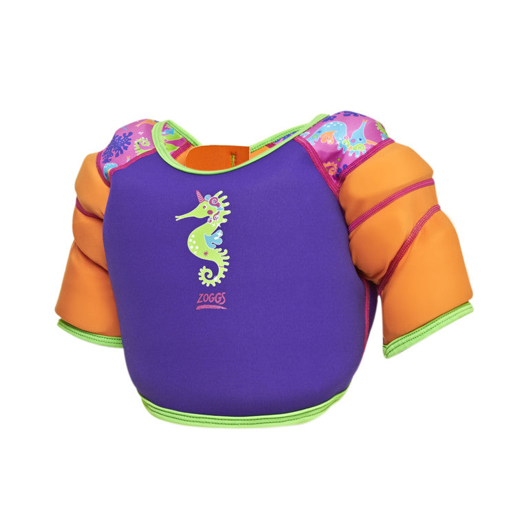 ZOGGS SEAUNICORN WATERWINGS VEST PURPLE/ORANGE
