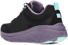 Load image into Gallery viewer, SKECHERS WOMENS   D&#39;LUX WALKER 2.O RUNNER TRAINER BLACK/MULTICOLOUR
