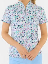 Load image into Gallery viewer, PURE GOLF ELLEN  POLO SHIRT MIRRORED MOONSTONE
