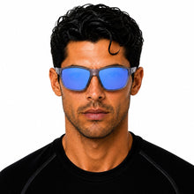 Load image into Gallery viewer, SINNER SUNGLASSES EYAK CRY SINTEC ICY BLUE BLACK
