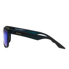Load image into Gallery viewer, SINNER ROCKFORD SUNGLASSES MATTE BLACK ICY BLUE SMOKE LENS
