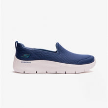 Load image into Gallery viewer, SKECHERS WOMENS GO WALK FLEX OCEAN WIND NAVY
