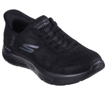 Load image into Gallery viewer, SKECHERS WOMENS GO WALK FLEX MALI BLACK
