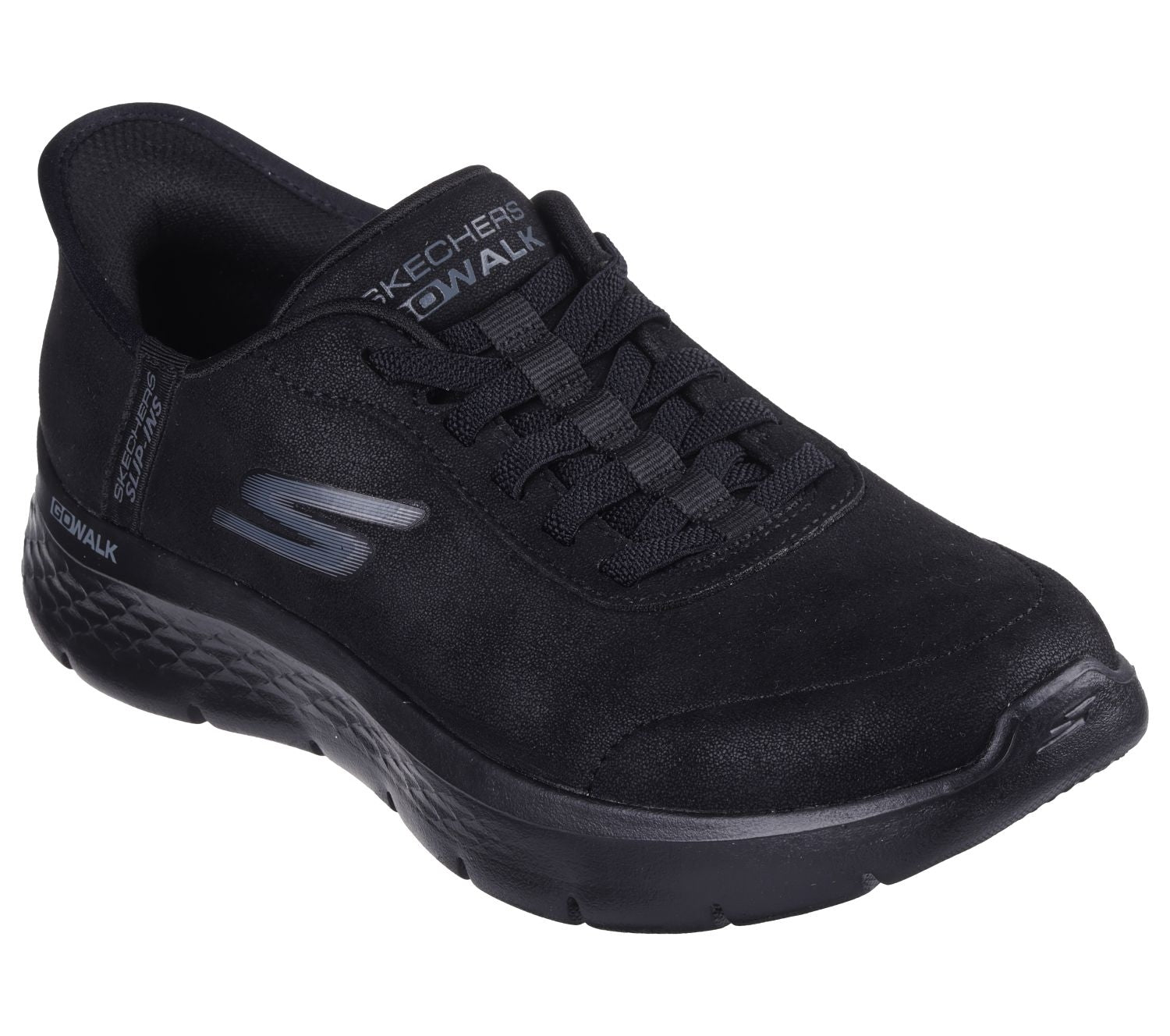 SKECHERS WOMENS GO WALK FLEX MALI BLACK