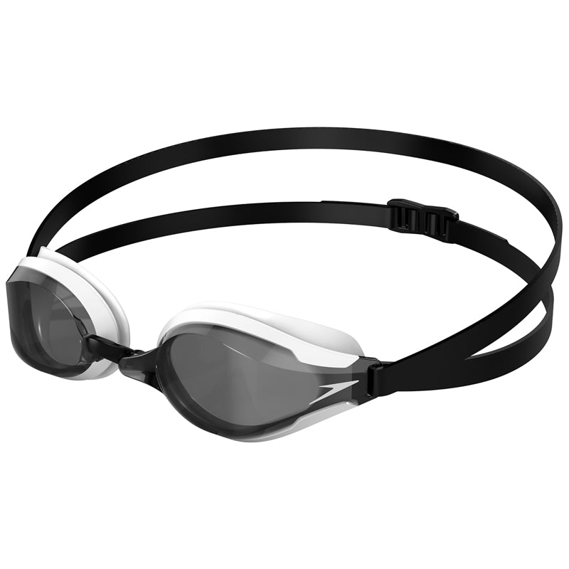 SPEEDO ADULT FASTSKIN SPEEDSOCKET AU 2 BLACK/WHITE SWIMMING GOGGLES