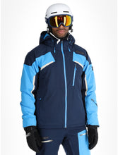 Load image into Gallery viewer, SPYDER MENS LEADER SKI JACKET TRUE NAVY
