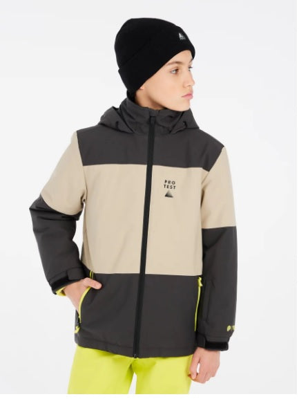 PROTEST BOYS PRTDECKS SNOW JACKET DEEP GREY