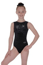 Load image into Gallery viewer, ZONE STELLAR LEOTARD BLACK 9-10
