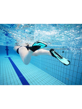 Load image into Gallery viewer, ZOGGS SWIM FIN ENERGY BLACK/TURQUOISE
