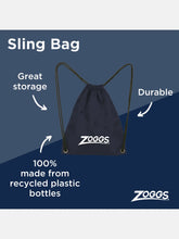 Load image into Gallery viewer, ZOGGS SWIMMING SLING BAG BLACK
