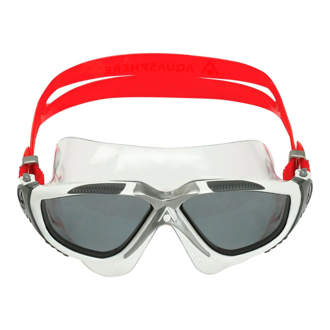 AQUASPHERE VISTA A1 WHITE RED SMOKE LENS