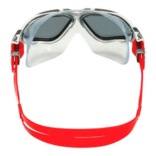 Load image into Gallery viewer, AQUASPHERE VISTA A1 WHITE RED SMOKE LENS
