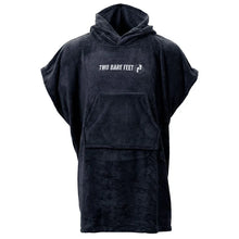 Load image into Gallery viewer, TWO BARE FEET JUNIOR TOWELLING CHANGING ROBE BLACK

