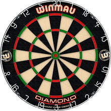 Load image into Gallery viewer, WINMAU PROFESSIONAL DART SET DIAMOND DARTBOARD SURROUND SET
