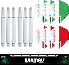 Load image into Gallery viewer, WINMAU PROFESSIONAL DART SET DIAMOND DARTBOARD SURROUND SET
