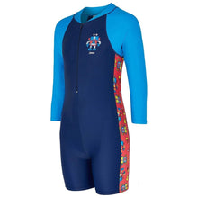 Load image into Gallery viewer, ZOGGS BOYS LONGSLEEVE ALL IN ONE SWIMSUIT BOTS
