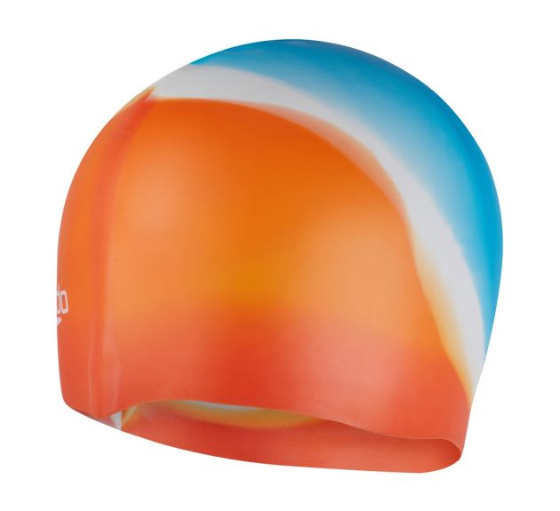 SPEEDO ADULT SILICONE CAP - MULTI COLOURED
