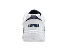 Load image into Gallery viewer, K-SWISS MENS COURT PRESTIR TENNIS SHOE - WHITE/NAVY
