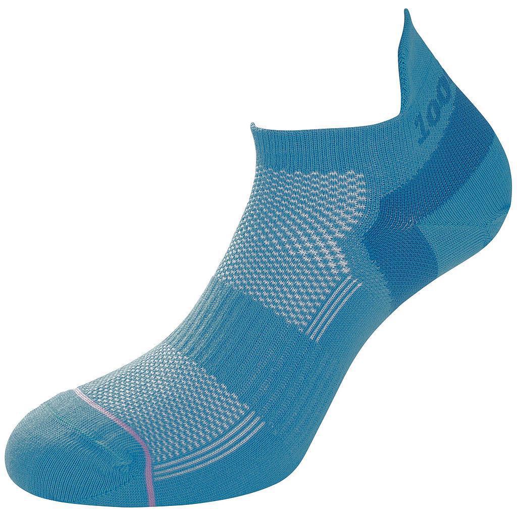 1000 MILE WOMENS  TRAINER LINER SOCK -TEAL