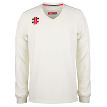 Load image into Gallery viewer, GRAY NICOLLS SENIOR PRO PERFORMACE CRICKET SWEATER -  IVORY 503150
