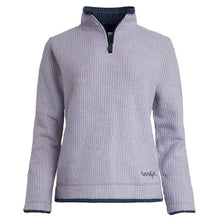 Load image into Gallery viewer, WEIRD FISH WOMENS BEYONCE 1/4 ZIP FLEECE - LILAC
