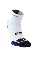 Load image into Gallery viewer, RONHILL MENS HILLY TWIN SKIN SOCK - WHITE/BLUE/BLACK
