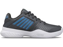 Load image into Gallery viewer, KSWISS BOYS TFW  COURT EXPRESS SHOE DARKDHADOW/BLUE(86609 029)
