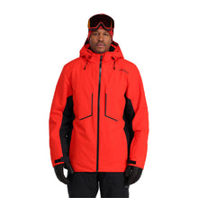 Load image into Gallery viewer, SPYDER MENS PRIMER INSULATED SKI JACKET VOLCANO
