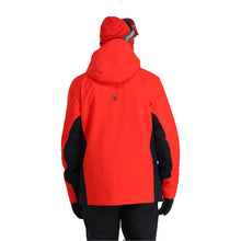 Load image into Gallery viewer, SPYDER MENS PRIMER INSULATED SKI JACKET VOLCANO

