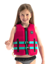 Load image into Gallery viewer, JOBE YOUTH NEOPRENE LIFE VEST - HOT PINK
