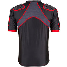 Load image into Gallery viewer, GIBERT XP300 RUGBY BODY ARMOUR PRO TOP - BLACK/RED
