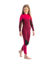 Load image into Gallery viewer, JOBE GIRLS BOSTON 3/2MM FULL WETSUIT - HOT PINK
